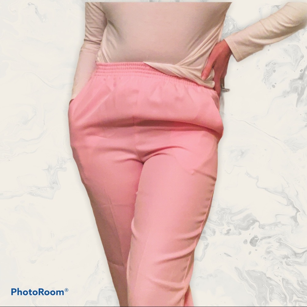 Cute vintage baby pink joggers